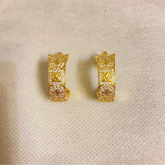 Louis Vuitton Jewelry Lv Earrings Poshmark